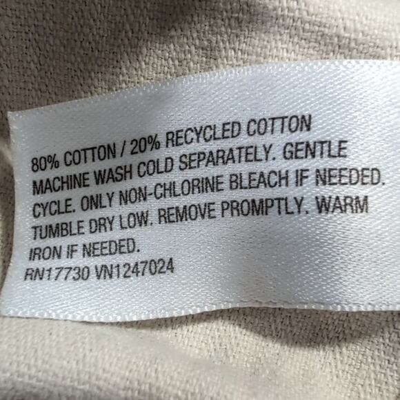 Rowing Blazers for Target cream corduroy trouser pants with pleated front size 8 - Picture 6 of 10